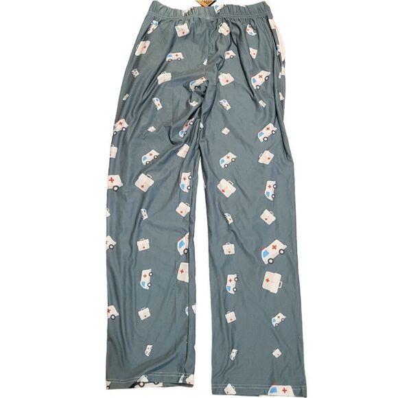 BRIEF INSANITY Lounge Pajama Pants Nurse Life Doctor Small Unisex NWT - Picture 3 of 10